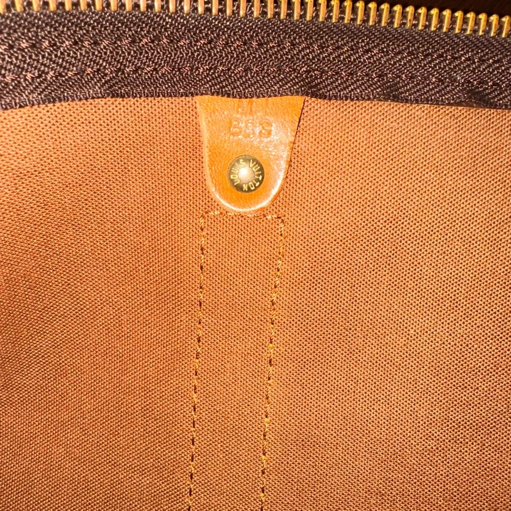 Louis Vuitton Classic Monogram Keep All 55 Duffle Overnight Bag WITH COA! - Picture 5 of 16